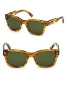Ermenegildo Zegna Printed Square Sunglasses