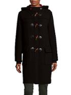 Marc By Marc Jacobs Solid Wool Duffle Coat