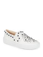 Vince Camuto Casintia Studded Leather Sneakers