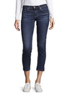 Ag Adriano Goldschmied Cigarette Cropped Jeans
