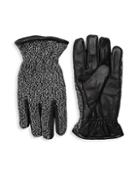 Surell Knit Leather Gloves