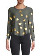 Chaser Star-print Long-sleeve Top