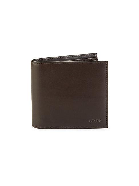 Bally Teep Bi-fold Leather Wallet