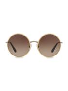 Dolce & Gabbana 58mm Round Sunglasses