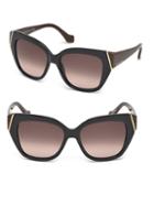 Tom Ford Marcolin 57mm Oversize Geometric Sunglasses