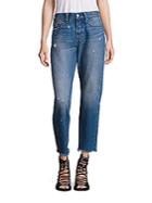 Levi's Wedgie High-rise Icon Cropped Boy Fit Jeans