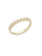 Kc Designs 14k Yellow Gold And Baguette Diamond Ring