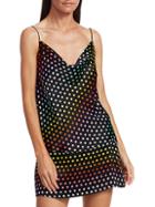 Olivia Rubin Rainbow Dot Silk Camisole