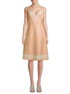 Valentino Embellished Slip Dress