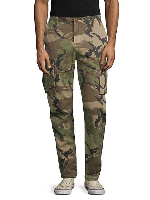 Hudson Jeans Camouflage Stretch-cotton Cargo Pants