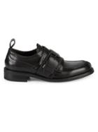 Canali Moc Toe Leather Loafers