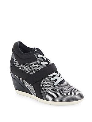 Ash Bebop Lace-up Textured Sneakers