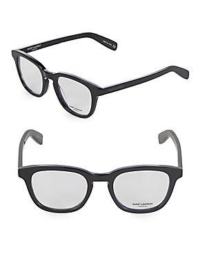 Saint Laurent 49mm Cat Eye Optical Glasses