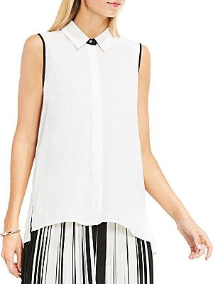 Vince Camuto Collared Button Down Blouse
