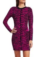 Milly Knit Tiger-print Bodycon Dress