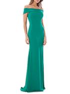 Carmen Marc Valvo Infusion Off-the-shoulder Mermaid Gown