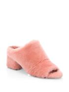 3.1 Phillip Lim Cube Dyed Shearling Slides