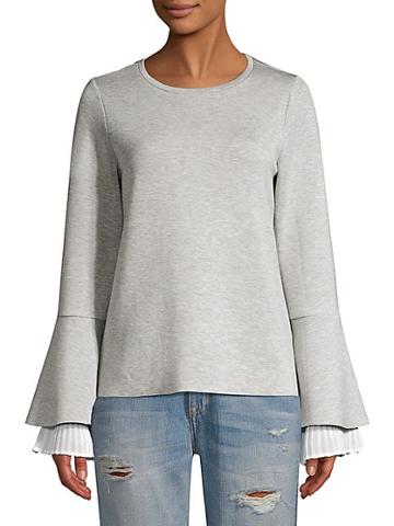 Dh New York Layered Bell Sleeve Top
