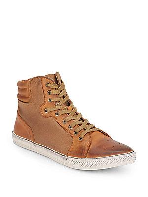 Joe's Jumps Leather Lace-up Boots