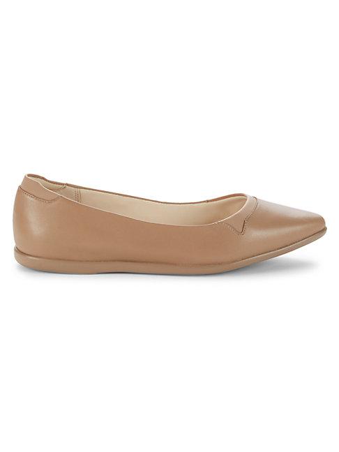 Cole Haan Point-toe Leather Flats