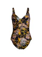Cynthia Rowley Metallic Sandi One-piece Swimsuit