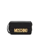 Moschino Mini Logo Leather Crossbody Bag