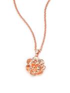 Ippolita Ros&eacute; Glamazon Hydrangea Pendant Necklace