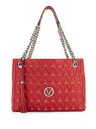 Valentino By Mario Valentino Verad Chain Strap Leather Shoulder Bag