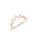 Ef Collection Electric Zig Zag Diamond Ring