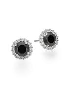 Saks Fifth Avenue Halo Button Earrings