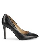 Saks Fifth Avenue Cady Croc-embossed Leather Pumps