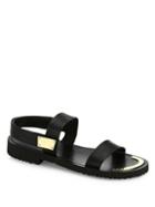 Giuseppe Zanotti Leather Double-strap Slingback Sandals