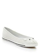 Marc Jacobs Perforated Leather Mouse Ballet Flats