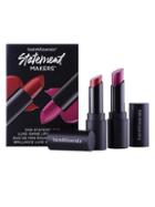 Bare Minerals Bareminerals Statement Makers Mini Statement Luxe-shine Lipstick Duo Set