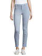 J Brand Faded Cropped Jeans