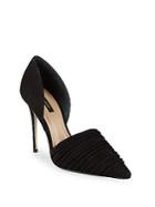 Ava & Aiden Fuched Leather D'orsay Pumps