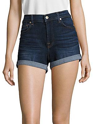 7 For All Mankind Roll Up Shorts