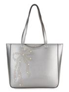 Karl Lagerfeld Paris Bow Embellished Tote Bag