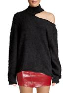 Rta Langley Cut-out Shoulder Mohair & Wool Sweater