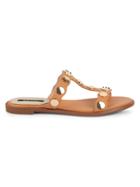 Kensie Embellished Open-toed Sandals