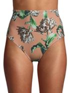 Patbo Floral High-waist Bikini Bottom
