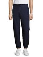 Ag Adriano Goldschmied Linen-blend Solid Pants