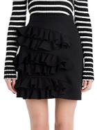 Peserico Ruffle Mini Skirt