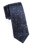 Saks Fifth Avenue Made In Italy Scattered Floral Silk Tie