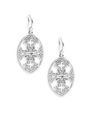 Armenta New World Diamond & Sterling Silver Drop Earrings
