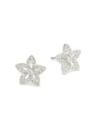Effy 14k White Gold & Diamond Star Earrings