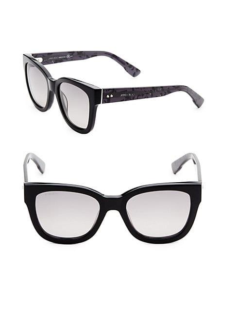 Jimmy Choo Ottis-s 53mm Square Sunglasses