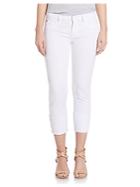 Hudson Jeans Rolled Stretch-cotton Jeans