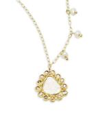 Meira T Rough Diamond & 14k Yellow Gold Pendant Necklace