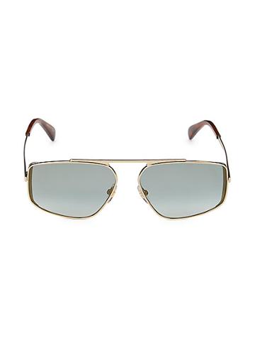 Givenchy 56mm Geometric Sunglasses
